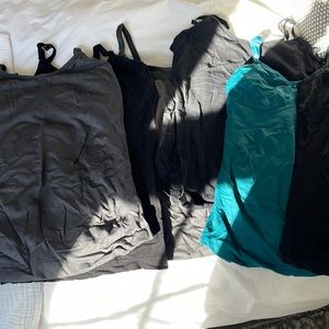 6 nursing tanks - various brands